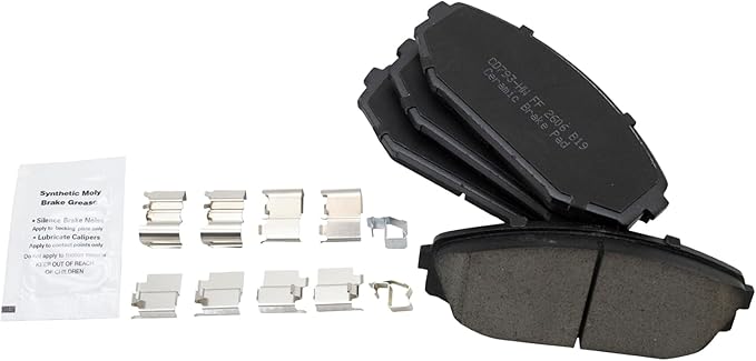 TRQ Front Brake Pads Ceramic Compatible with 2001-2002 Acura MDX 1999-2004 Honda Odyssey
