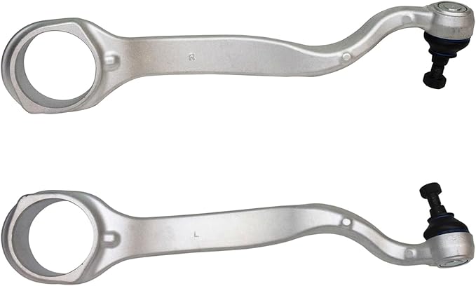 TRQ Front Left and Right Lower Control Arm with Ball Joint Set 2 Piece Compatible with 2010-2016 Mercedes-Benz E350 2013-2016 E400 2014-2016 E250 2010-2011 E550