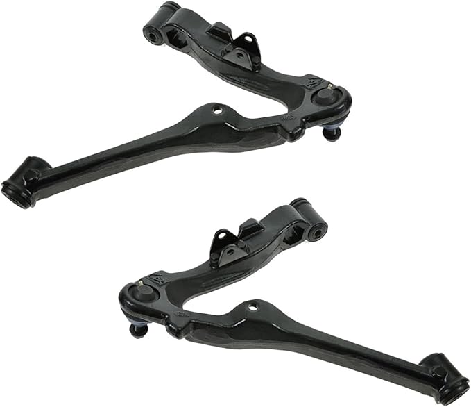 TRQ Front Lower Control Arm with Ball Joint Set Compatible with 99-13 Chevrolet GMC 03-09 Hummer