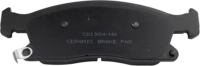 TRQ Front Brake Pads Ceramic Compatible with 2012-2020 Dodge Durango Jeep Grand Cherokee