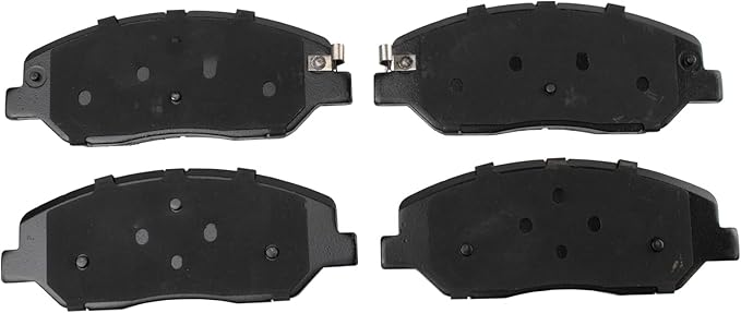 TRQ Front Brake Pads Ceramic Compatible with 2017-2018 Hyundai Santa Fe 2019 Santa Fe XL
