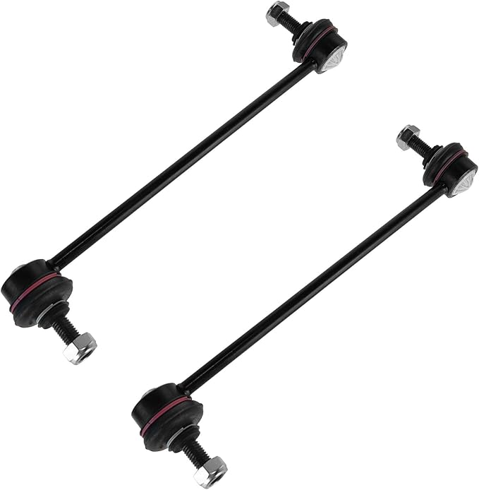 TRQ Front Sway Bar Stabilizer Link Set Compatible with 2002-2008 Jaguar X-Type
