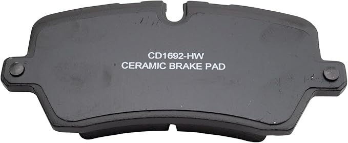 TRQ Rear Brake Pads Ceramic Compatible with 2017-2023 Land Rover Discovery 2013-2022 Range Rover 2014-2022 Range Rover Sport