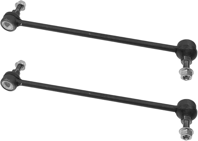 TRQ Front Driver and Passenger Side Sway Bar Link Set 2 Piece Compatible with 08-17 Buick Enclave 09-17 Chevrolet Traverse 07-16 GMC Acadia 17 Acadia Limited 07-10 Saturn Outlook