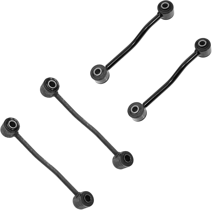 TRQ Front & Rear Sway Bar Stabilizer Link Set Compatible with 1999-2004 Jeep Grand Cherokee