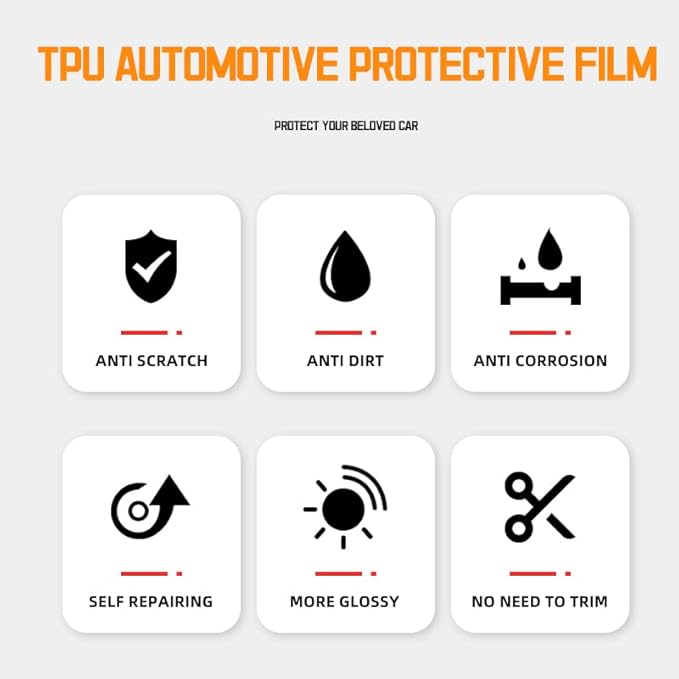 for 2025 2026 Model Y Juniper 8.5MIL TPU PPF Paint Protective Film Custom Fit Anti Scratch Self Healing Shield Guard Finishing Accessories for Bumper Headlight Fog Daytime Running Lights
