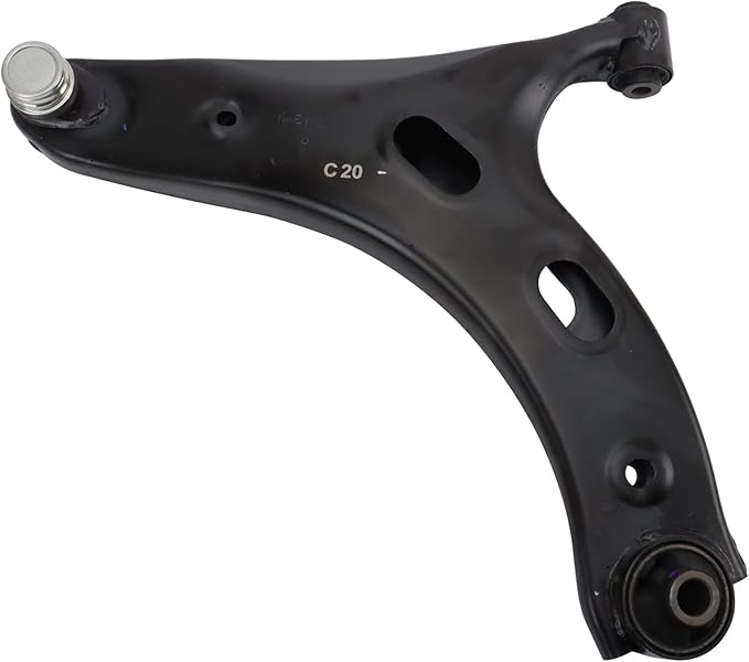 TRQ Front Lower Driver and Passenger Side Control Arm and Ball Joint Set 2 Piece Compatible with 2019-2023 Subaru Forester 2019-2023 Crosstrek Hybrid 2024 Crosstrek Base Model 2024 Crosstrek Premium