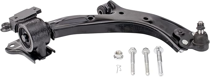 TRQ Front Lower Driver and Passenger Side Control Arm and Ball Joint Set 2 Piece Compatible with 2013-2018 Acura RDX
