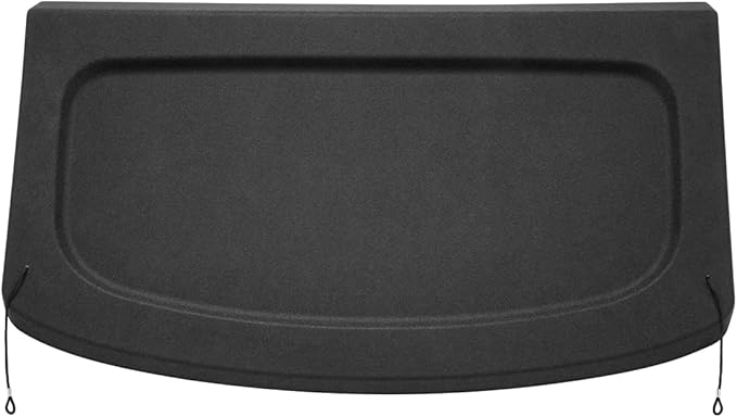 Powerty Cargo Cover for 2009-2016 2017 Volkswagen VW Tiguan Accessories Trunk Cover Retractable Trunk Shielding Shade Cargo Luggage Cover Black