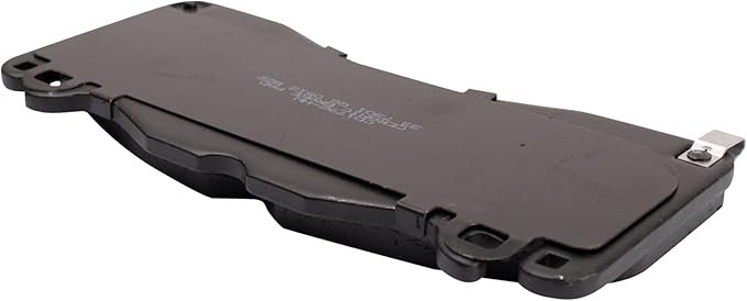 TRQ Front Ceramic Brake Pad Set Includes Contact Point Grease and Hardware Compatible with 21-22 Ford Mustang GT 6 Piston Brembo Calipers 21-22 Mustang Mach 1 6 Piston Brembo Calipers