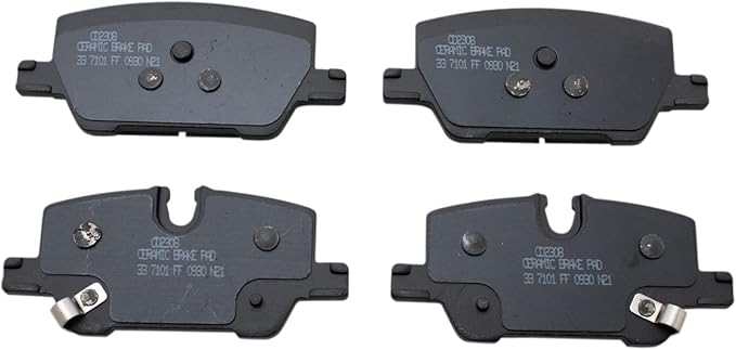 TRQ Rear Brake Pads Ceramic Compatible with 2020-2021 Buick Encore GX 2021 Chevrolet Trailblazer