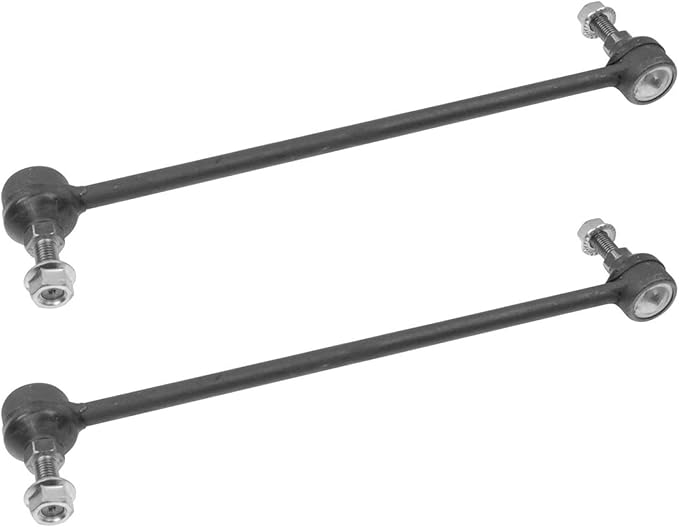 TRQ Front Driver and Passenger Side Sway Bar Link Set 2 Piece Compatible with 08-17 Buick Enclave 09-17 Chevrolet Traverse 07-16 GMC Acadia 17 Acadia Limited 07-10 Saturn Outlook