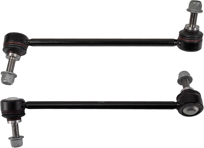 TRQ Front Driver and Passenger Side Sway Bar Link Set 2 Piece Compatible with 2017-2023 Tesla 3 Front Driver and Passenger Side 2020-2023 Y Front Driver and Passenger Side