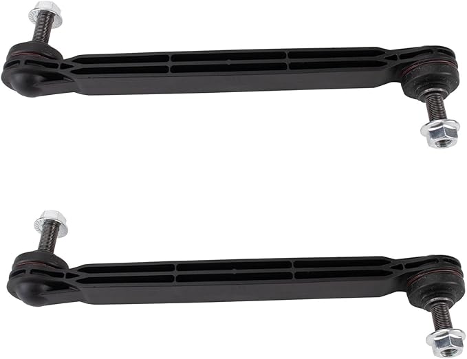TRQ Front Driver and Passenger Side Sway Bar Link Set 2 Piece Compatible with 16-19 Fiat 500X 15-20 Jeep Renegade 21 Renegade 19-23 Compass 17-18 Compass Mexico Built Models 1st VIN Digit 3