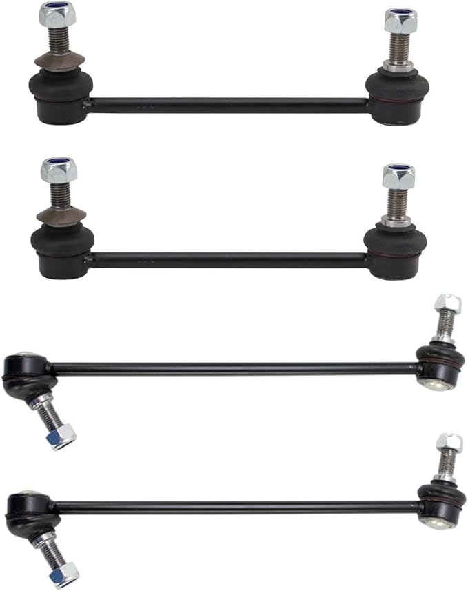 TRQ Front & Rear Sway Bar Stabilizer Link Set Compatible with 2010-2017 BMW 535i GT 2011-2017 535i GT xDrive 2010-2015 550i GT 550i GT xDrive