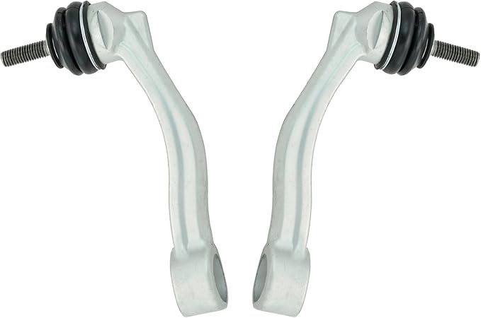 TRQ Front Driver and Passenger Side Sway Bar Link Set 2 Piece Compatible with 00-08 Jaguar S-Type 04-09 Vanden Plas 04-09 XJ8 04-09 XJR 05-09 Super V8 07-15 XK 07-15 XKR 09-15 XF 10-15 XFR 11-19 XJ