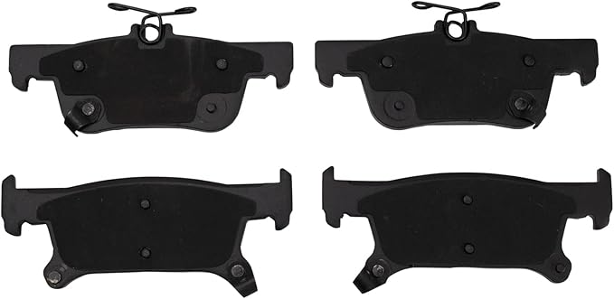 TRQ Rear Brake Pads Ceramic Compatible with 2017-2019 Buick Envision