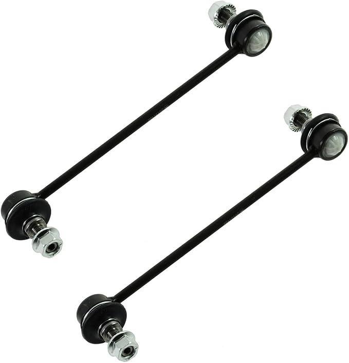 TRQ Front Sway Bar Stabilizer Link Set Compatible with 2007-2010 Hyundai Elantra 2010-2013 Kia Forte Forte Koup 2006-2010 Optima Rondo