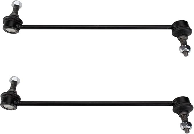 TRQ Front Driver and Passenger Side Sway Bar Link Set 2 Piece Compatible with 20-23 Hyundai Palisade 22-23 Santa Cruz 19-23 Santa Fe 22-23 Tucson 16-23 Kia Sorento 23-24 Sportage LX 20-25 Telluride