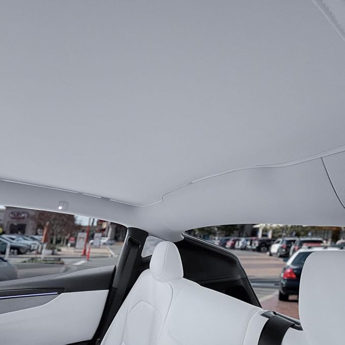 VION Tesla 2026-2025 Model Y Roof Sunshades - Precision Fit, No Sagging, Full Blackout (2026-2025 New Model Y)