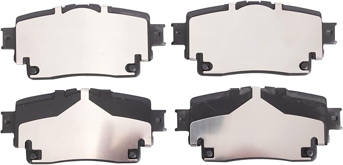 TRQ Rear Brake Pads Ceramic Compatible with 2021 Lexus IS300 IS350 RC300 RC350 2020-2021 Toyota Corolla 2020-2022 Highlander 2021-2022 Sienna