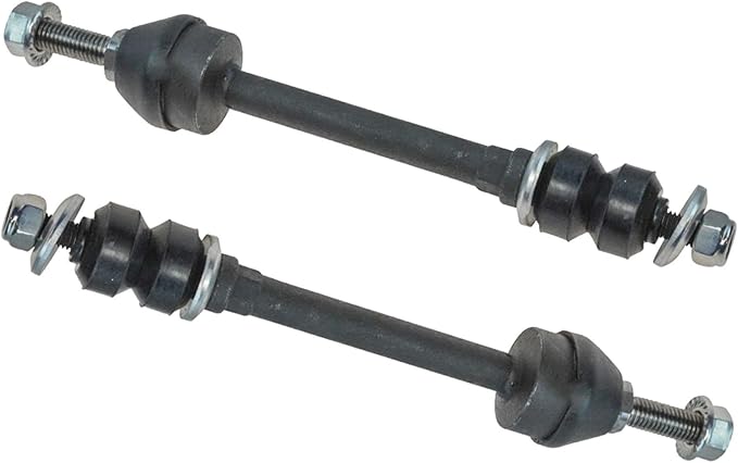 TRQ Front Driver and Passenger Side Sway Bar Link Set 2 Piece Compatible with 19-22 Ram 1500 Classic 14-18 Ram 1500 11-13 Ram 1500 4 Wheel Drive 09-10 Dodge Ram 1500 4 Wheel Drive