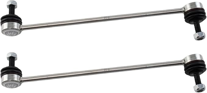 TRQ Front Sway Bar Stabilizer Link Set Compatible with 2012-2019 Fiat 500