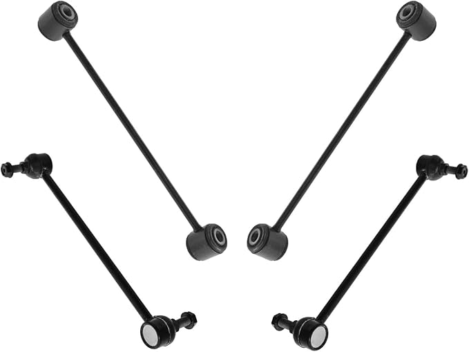 TRQ Front & Rear Sway Bar Stabilizer Link Set Compatible with 2004-2008 Chrysler Pacifica