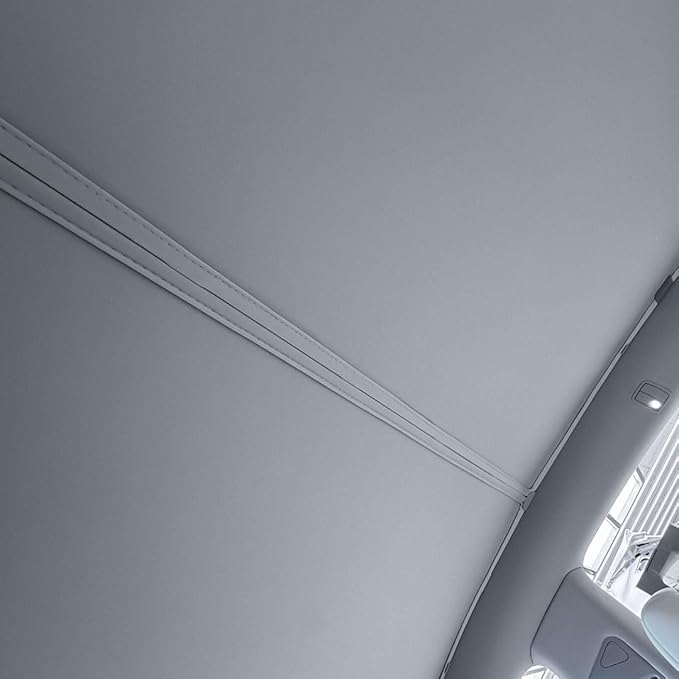 VION Tesla 2026-2025 Model Y Roof Sunshades - Precision Fit, No Sagging, Full Blackout (2026-2025 New Model Y)