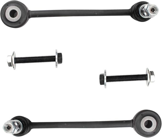 TRQ Rear Sway Bar Stabilizer Link Set Compatible with 2018-2023 Jeep Wrangler