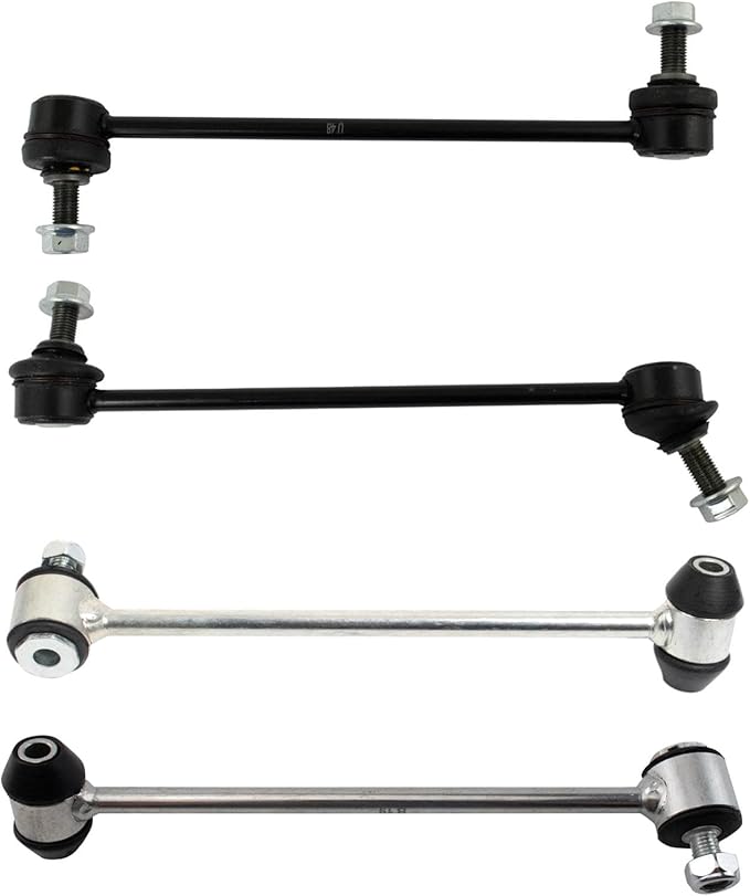 TRQ Sway Bar Link Set Compatible with 2010-2018 Mercedes-Benz