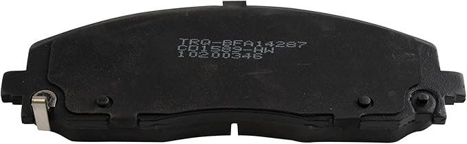 TRQ Front Ceramic Brake Pad Set Compatible with Caravan Pacifica Journey Wrangler