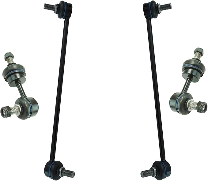 TRQ Driver & Passenger Side Sway Bar Stabilizer Link Set Compatible with 2011-2014 Hyundai Sonata