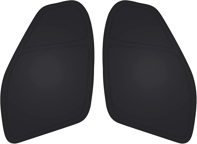 T TGBROS Windshield Sun Shade for Ford Transit 2015-2025 Car Window Shades Thicken UV Block and Blackout Privacy Foldable Sunshades 2PCS Accessories Keep Cool Sun Visor Covers
