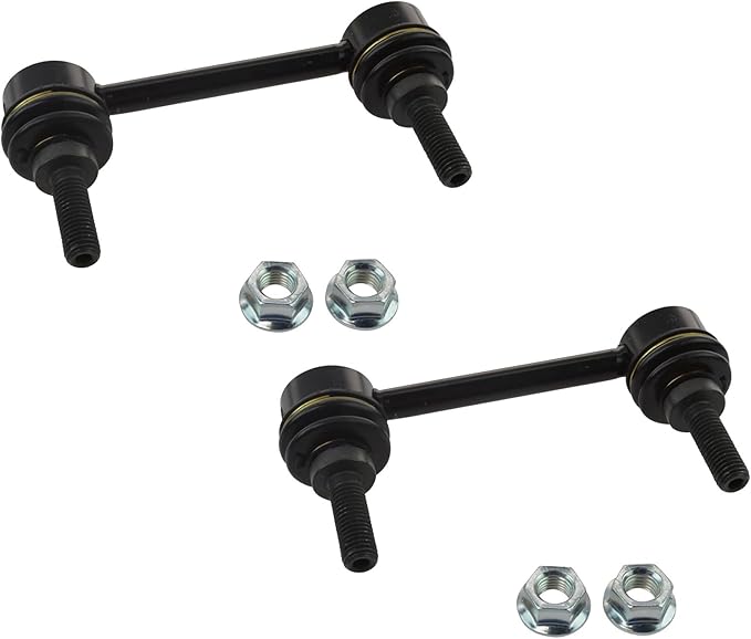 TRQ Front Sway Bar Stabilizer Link Set Compatible with 2006-2010 Hummer H3 2009-2010 H3T
