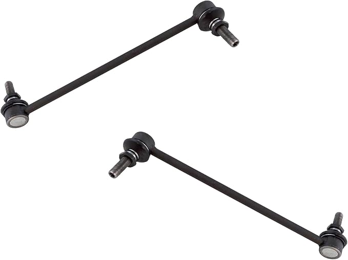 TRQ Front Driver and Passenger Side Sway Bar Link Set 2 Piece Compatible with 2015-2018 Chevrolet City Express 2011-2017 Nissan Juke 2011-2023 Nissan LEAF 2013-2021 NV200 2013-2019 Sentra