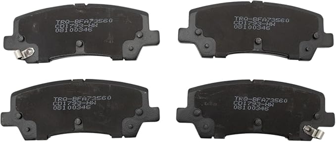 TRQ Rear Brake Pads Ceramic Compatible with 2015-2022 Ford Mustang