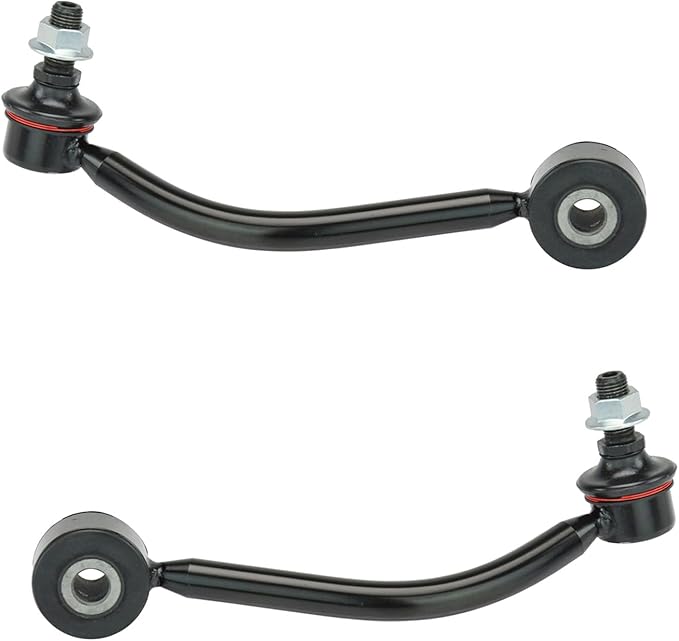 TRQ Rear Sway Bar Stabilizer Link Set Compatible with 2007-2015 Audi Q7 2003-2010 Porsche Cayenne 2004-2017 Volkswagen Touareg