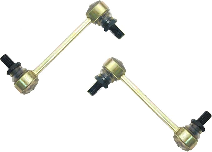 TRQ Rear Sway Bar End Link Pair Set of 2 for Mercedes Benz MB 200 300 400 Series