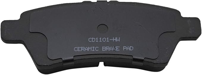TRQ Rear Brake Pads Ceramic Compatible with 2005-2012 Nissan Pathfinder 2006-2007 Xterra