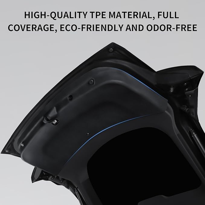 Tailgate Protective Mat for Tesla Model Y Juniper 2025-2026, Trunk Cargo Liner, Rear Door Back Protection