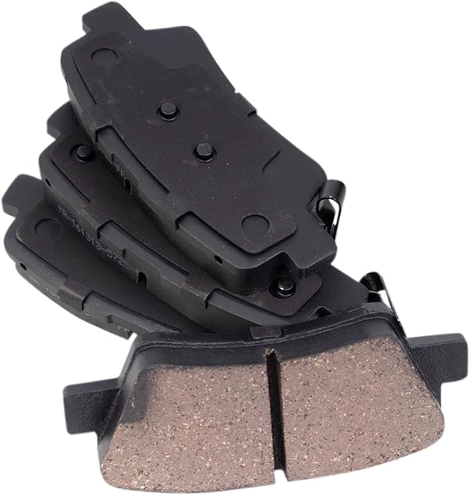 TRQ Front Brake Pads Ceramic Compatible with 2018-2021 Hyundai Accent Kia Rio