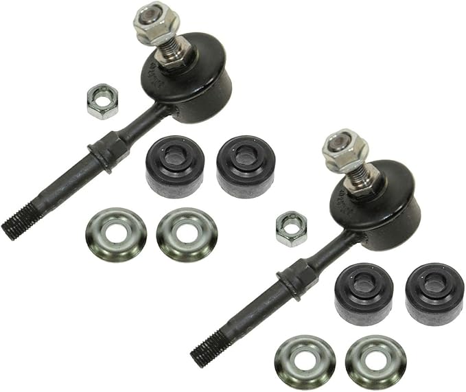 TRQ Front & Rear Sway Bar Stabilizer Link Set Compatible with 1999-2005 Hyundai Sonata 2001 XG300 2002-2005 XG350 2004-2006 Kia Amanti 2001-2006 Optima