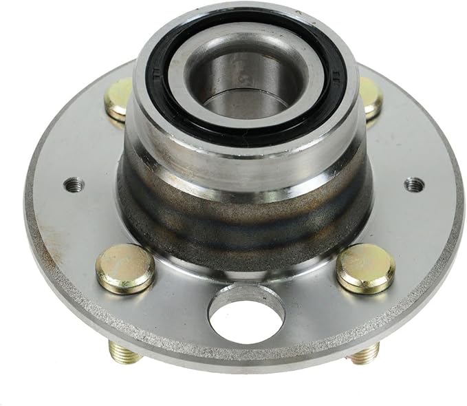 TRQ Rear Wheel Bearing and Hub Assembly Set 2 Piece Compatible with 92-93 Honda Civic SI 94-95 Civic SI Without ABS 99-00 Civic SI 93-97 Civic del Sol SI 94 Civic del Sol VTEC 94-98 Acura Integra RS
