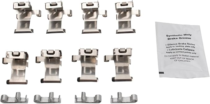 TRQ Front Brake Pads Ceramic Compatible with 2014-2020 Dodge Charger