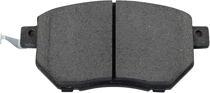TRQ Front Brake Pads Ceramic Hardware Wear Sensor Compatible with 2003-2005 Infiniti FX35 2003-2005 FX45 2005-2006 Nissan Altima 2004-2008 Maxima 2003-2011 Murano