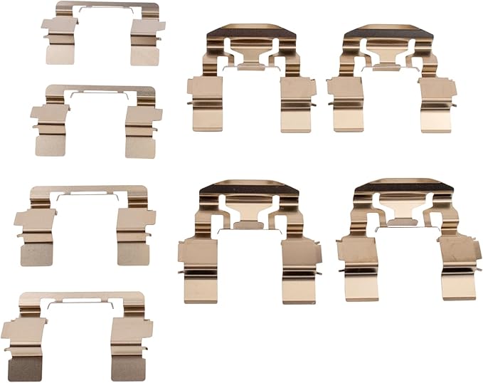 TRQ Front Premium Posi Ceramic Disc Brake Pads Kit for SUV Pickup Truck