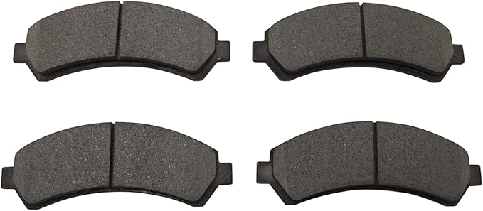 TRQ Front Brake Pads Ceramic Compatible with 1997-2005 Chevrolet Blazer 1998-2004 S10 1997-2001 GMC Jimmy 1998-2004 Sonoma 1998-2000 Isuzu Hombre 1997-2001 Oldsmobile Bravada