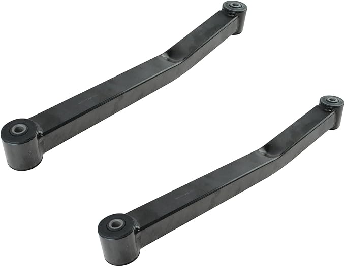 TRQ Front Lower Control Arm Set Compatible with 2007-2017 Jeep Wrangler 2018 Wrangler JK