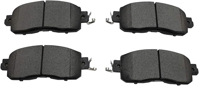TRQ Front Brake Pads Ceramic Compatible with 2013-2023 Nissan Altima 2014-2017 LEAF